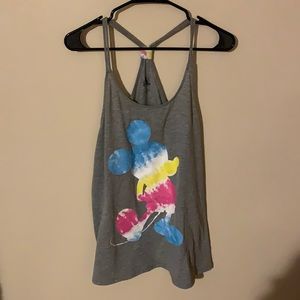 Disney tie-dye Mickey Mouse tank top